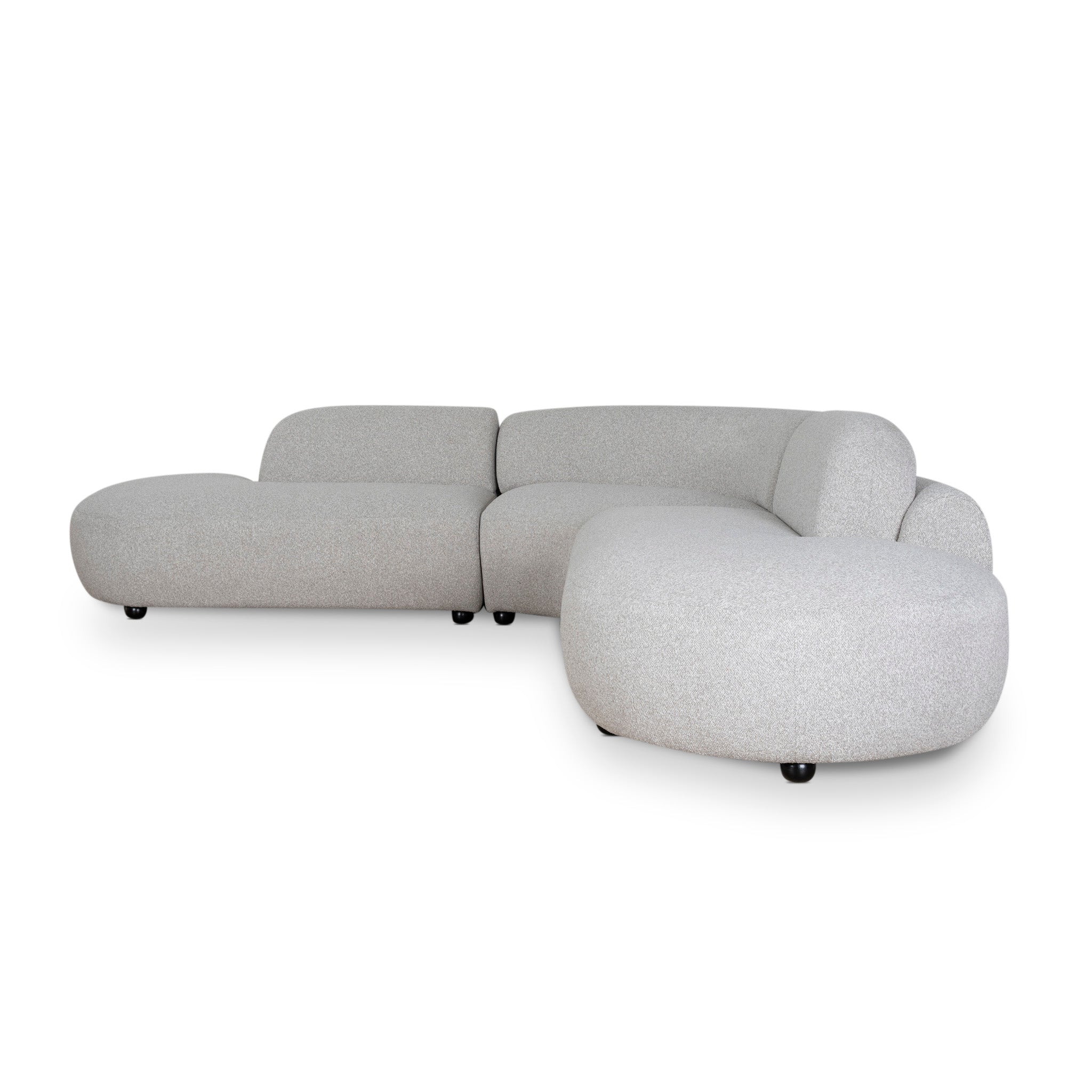 Ramiro Corner Sofa - Clay Grey Sofa Casa-Core