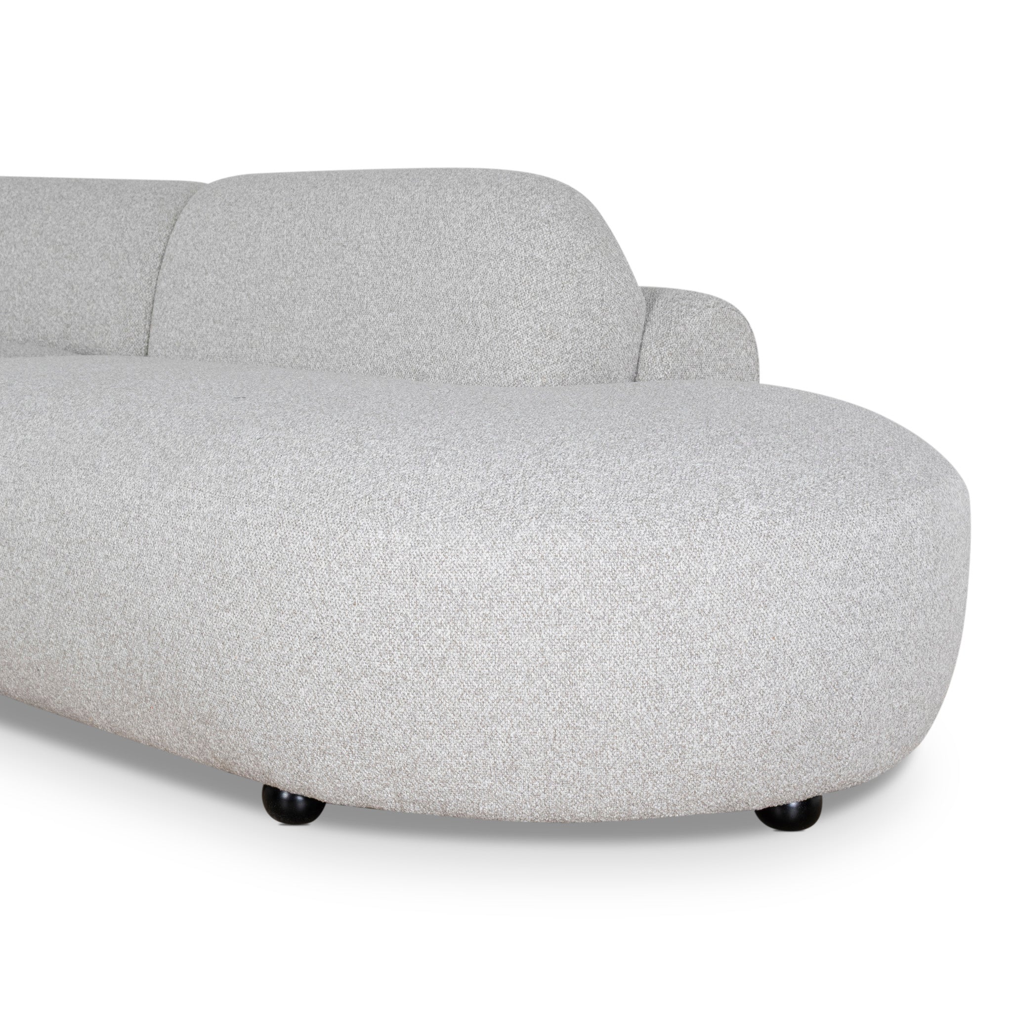 Ramiro Corner Sofa - Clay Grey Sofa Casa-Core