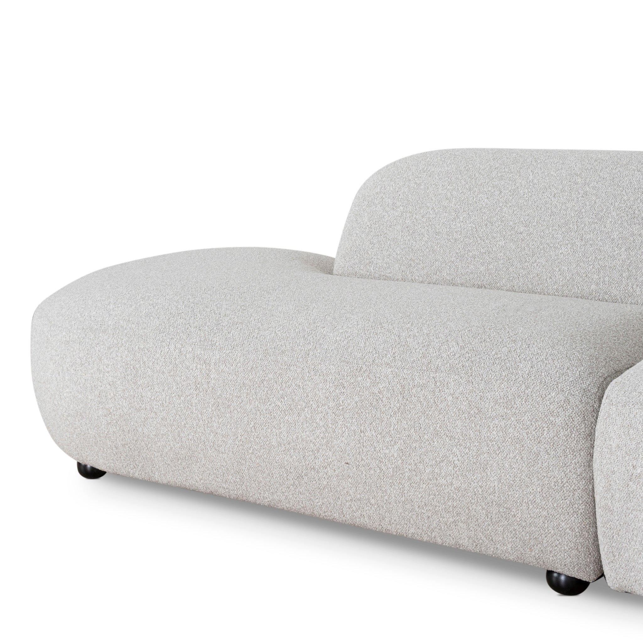 Ramiro Corner Sofa - Clay Grey Sofa Casa-Core