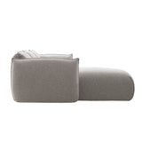 Ferrell 3 Seater Left Chaise Sofa - Clay Grey Sofa Iggy-Core
