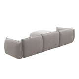 Ferrell 3 Seater Left Chaise Sofa - Clay Grey Sofa Iggy-Core