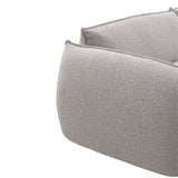 Ferrell 3 Seater Left Chaise Sofa - Clay Grey Sofa Iggy-Core