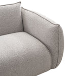 Ferrell 3 Seater Left Chaise Sofa - Clay Grey Sofa Iggy-Core