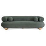 Nimbus 3 Seater Sofa - Burnt Green Sofa Casa-Core