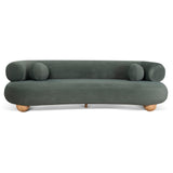 Nimbus 3 Seater Sofa - Burnt Green Sofa Casa-Core