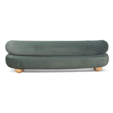 Nimbus 3 Seater Sofa - Burnt Green Sofa Casa-Core