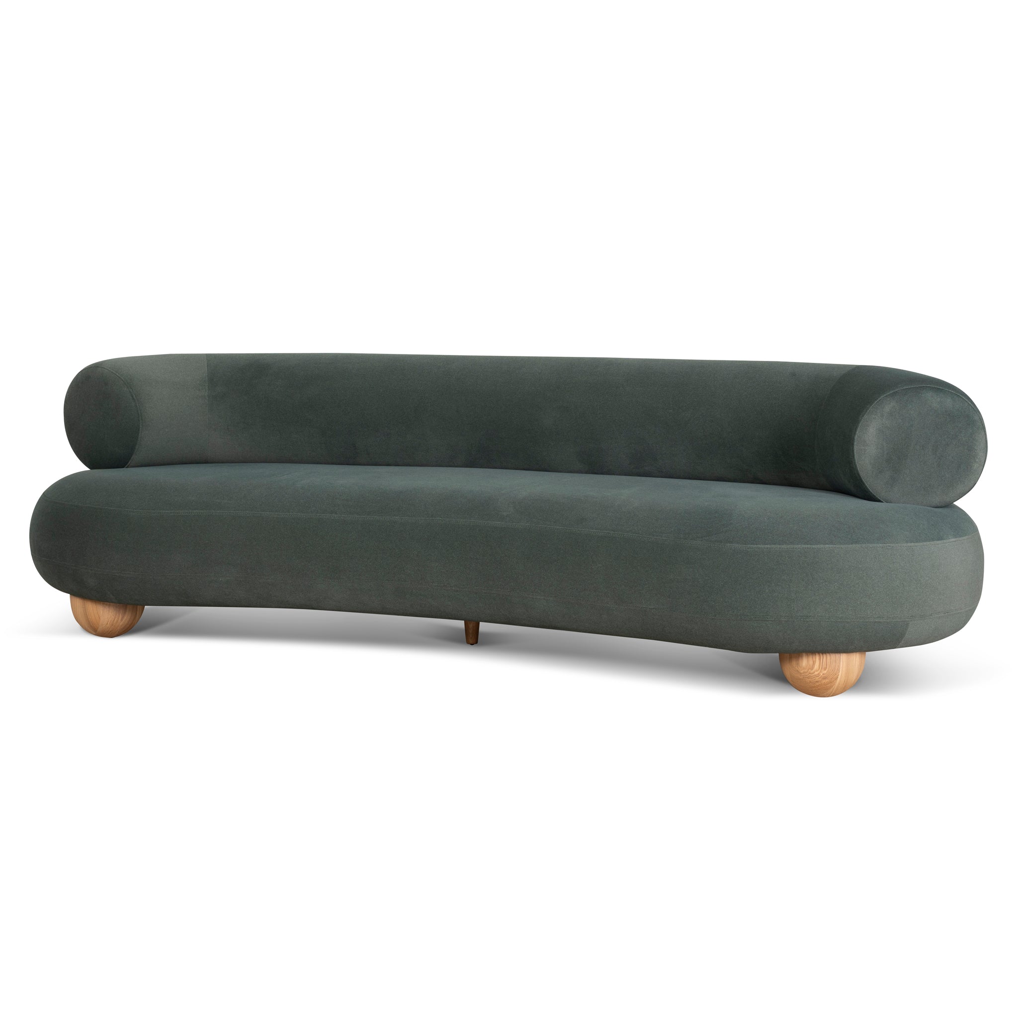 Nimbus 3 Seater Sofa - Burnt Green Sofa Casa-Core