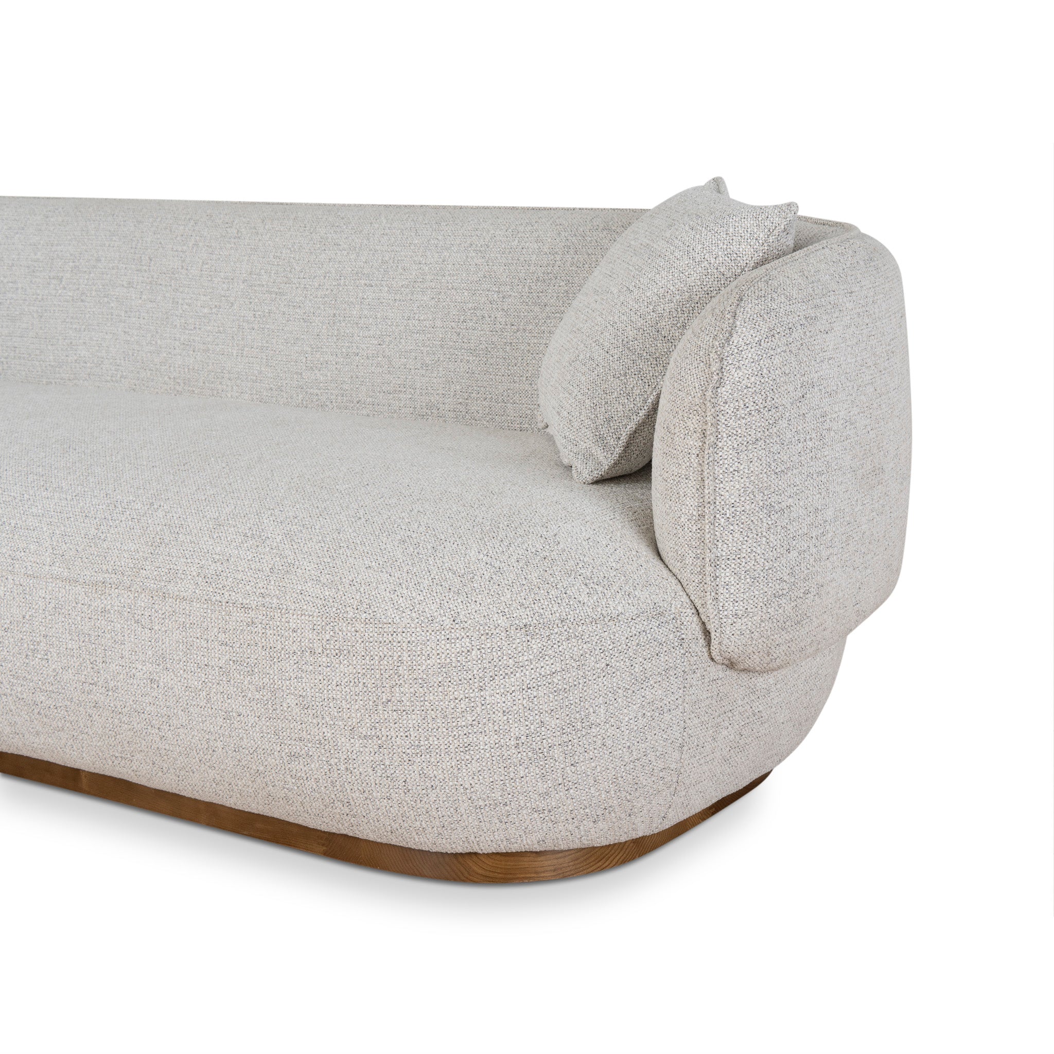 Mylo 3 Seater Sofa - Speckled Grey Sofa Casa-Core