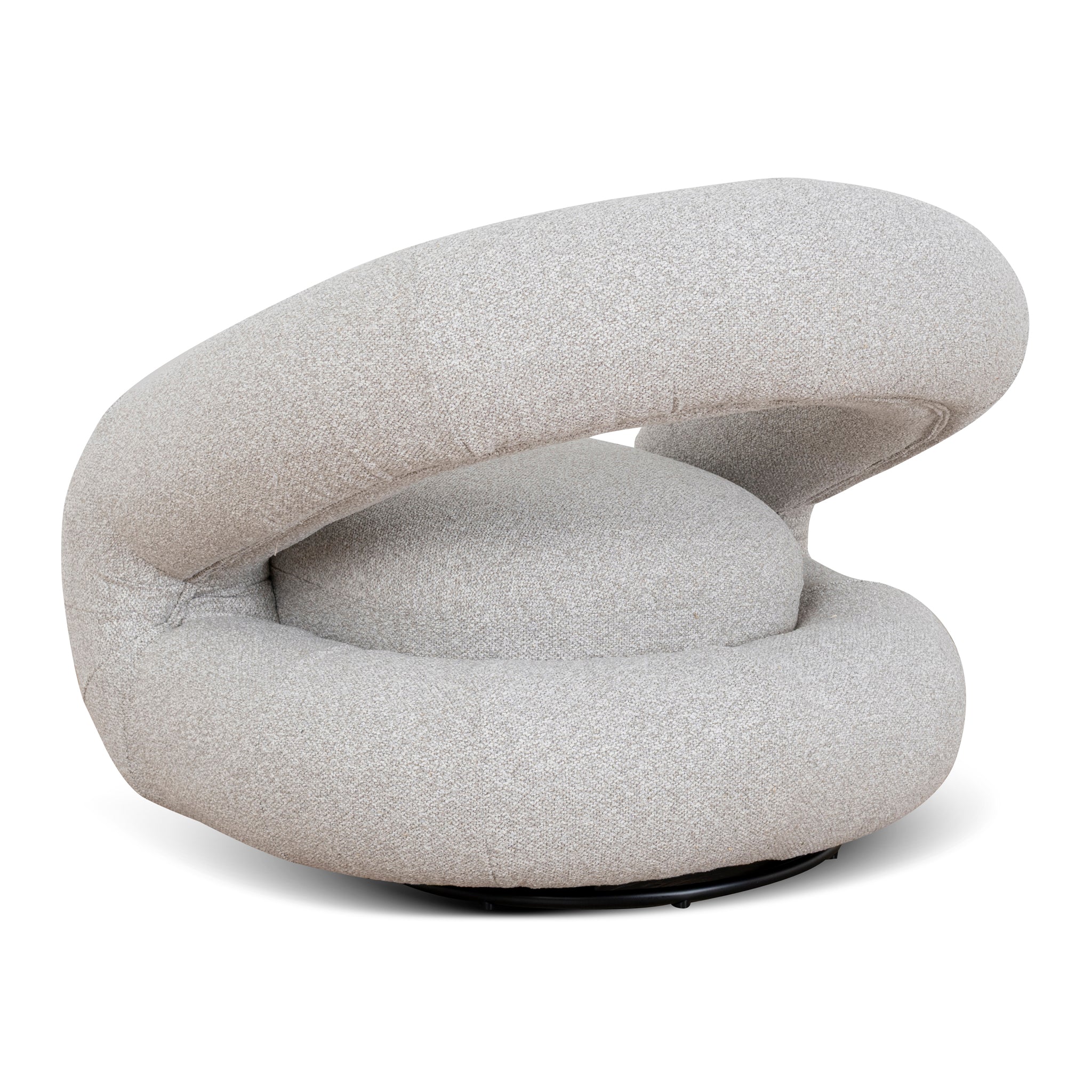 Forma Swivel Armchair - Clay Grey Armchair Forever-Core