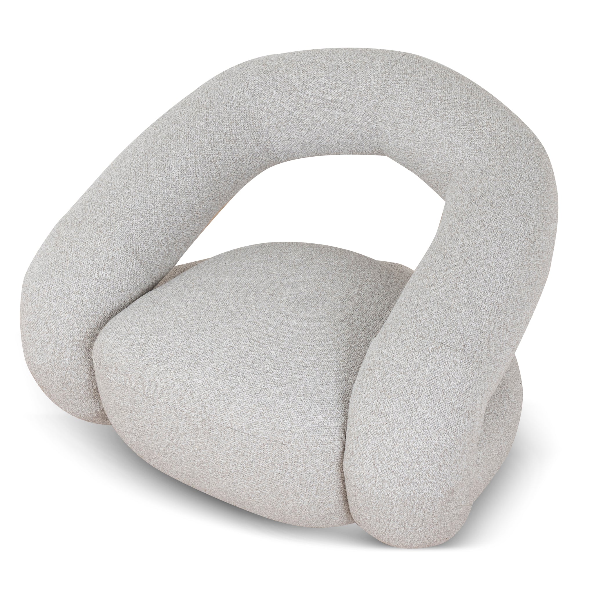 Forma Swivel Armchair - Clay Grey Armchair Forever-Core