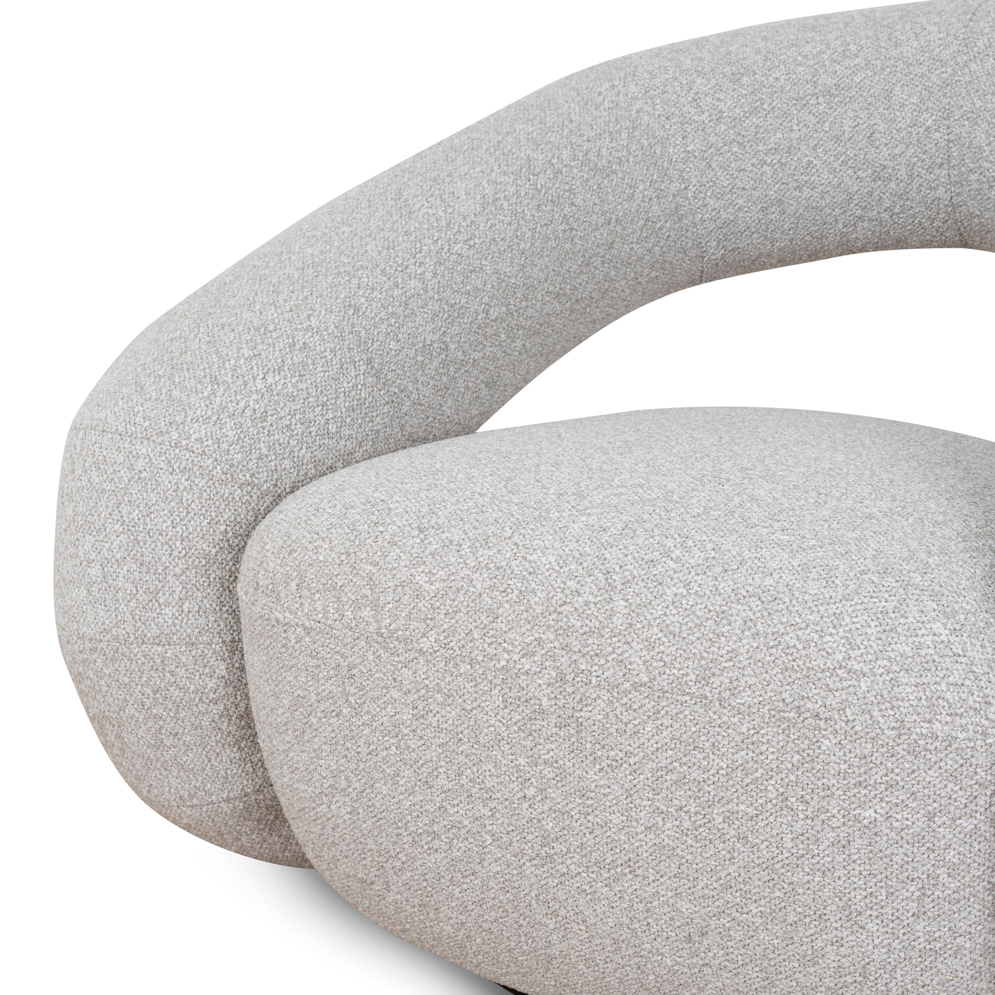 Forma Swivel Armchair - Clay Grey Armchair Forever-Core