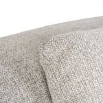 Roly Modular Left Chaise Sofa - Coral Natural Linen Chaise Lounge Forever-Core