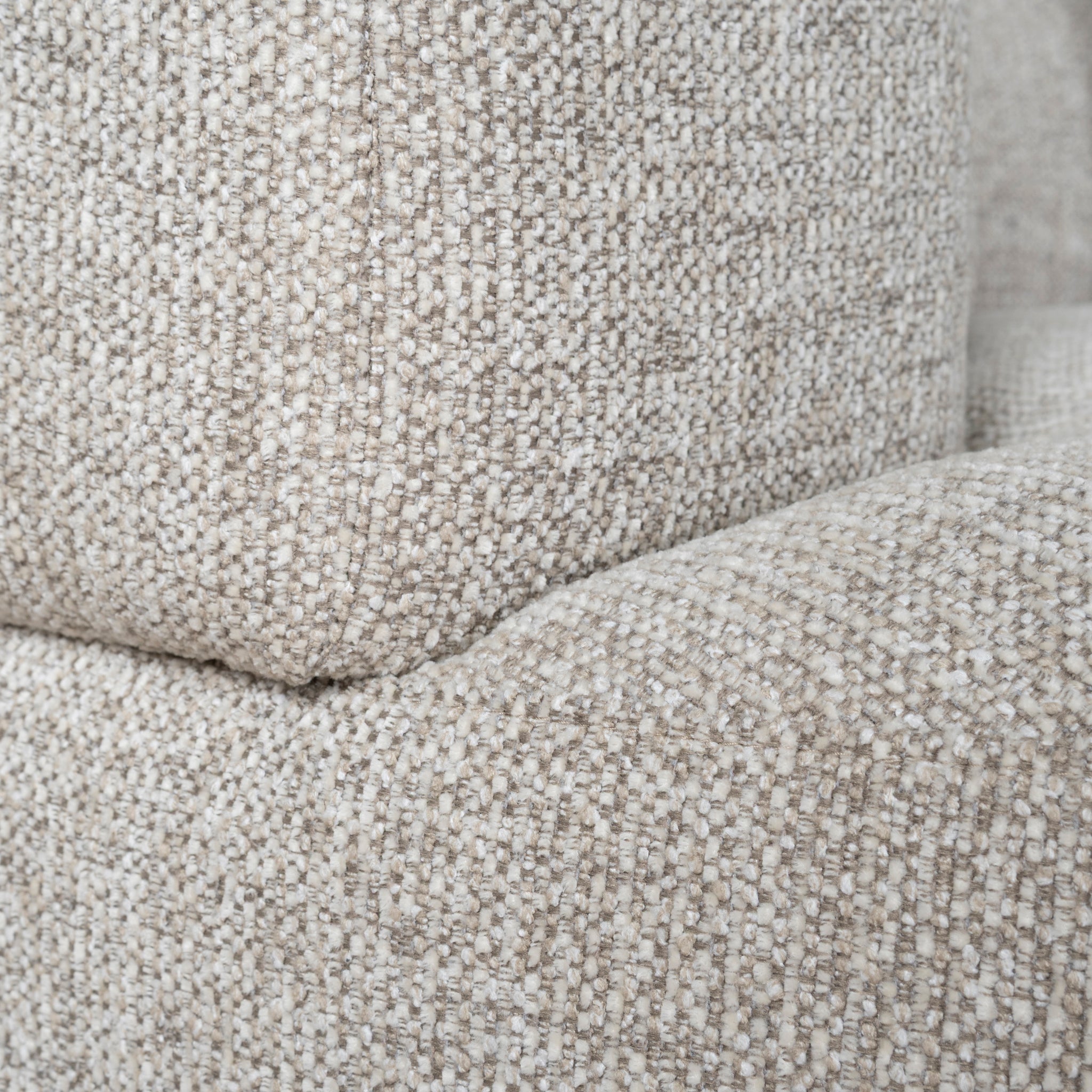 Roly Modular Left Chaise Sofa - Coral Natural Linen Chaise Lounge Forever-Core