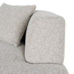 Roly Modular Left Chaise Sofa - Coral Natural Linen Chaise Lounge Forever-Core