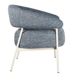Asika Fabric Armchair - Prussian Blue Armchair Cino-Core