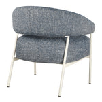 Asika Fabric Armchair - Prussian Blue Armchair Cino-Core