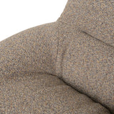 Nalini Swivel Lounge Chair - Granite Boucle Lounge Chair Freehold-Core