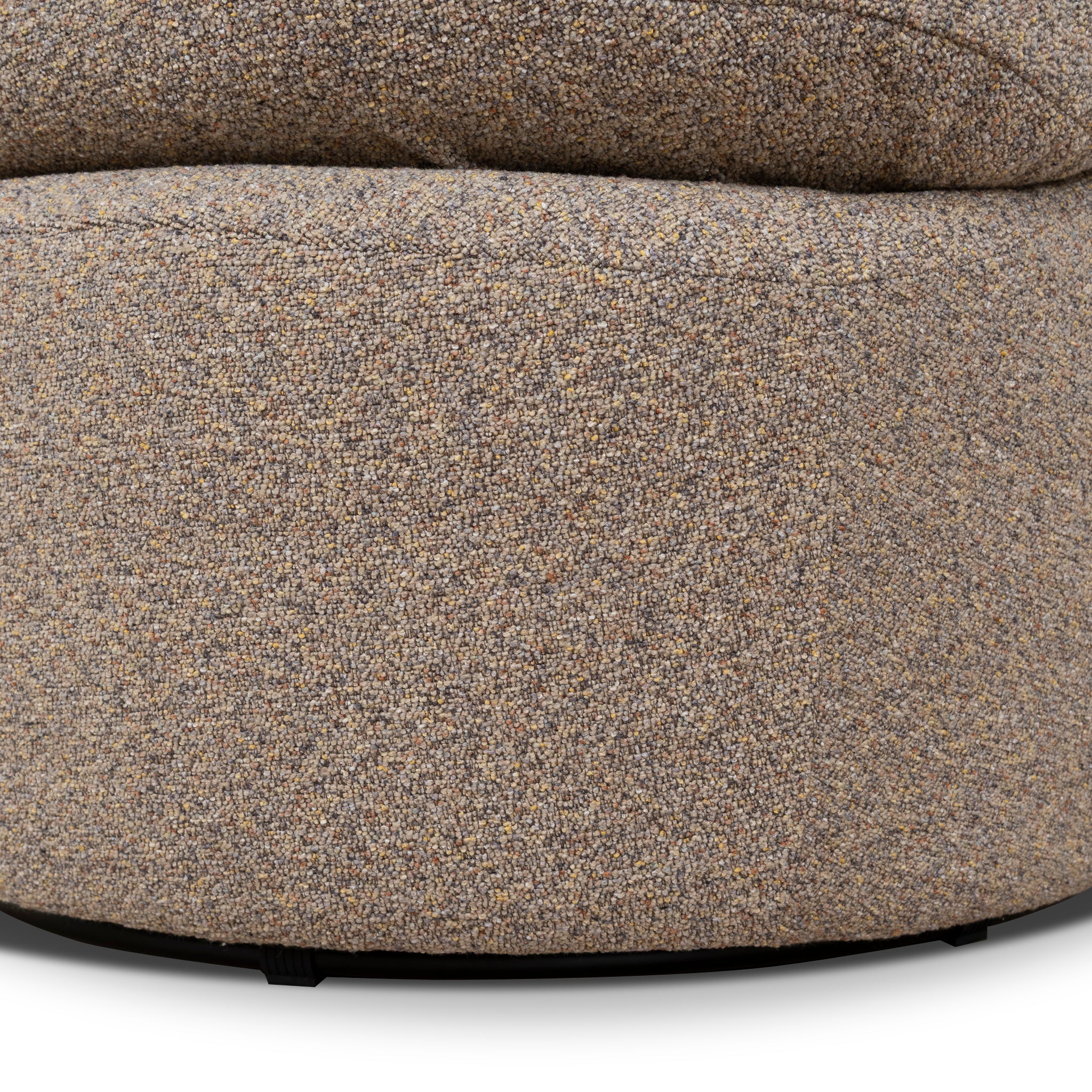 Nalini Swivel Lounge Chair - Granite Boucle Lounge Chair Freehold-Core