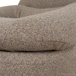Nalini Swivel Lounge Chair - Granite Boucle Lounge Chair Freehold-Core