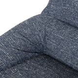 Nalini Swivel Lounge Chair - Prussian Blue Lounge Chair Freehold-Core