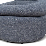Nalini Swivel Lounge Chair - Prussian Blue Lounge Chair Freehold-Core