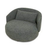 Janis Swivel Armchair - Moss Green Armchair K Sofa-Core