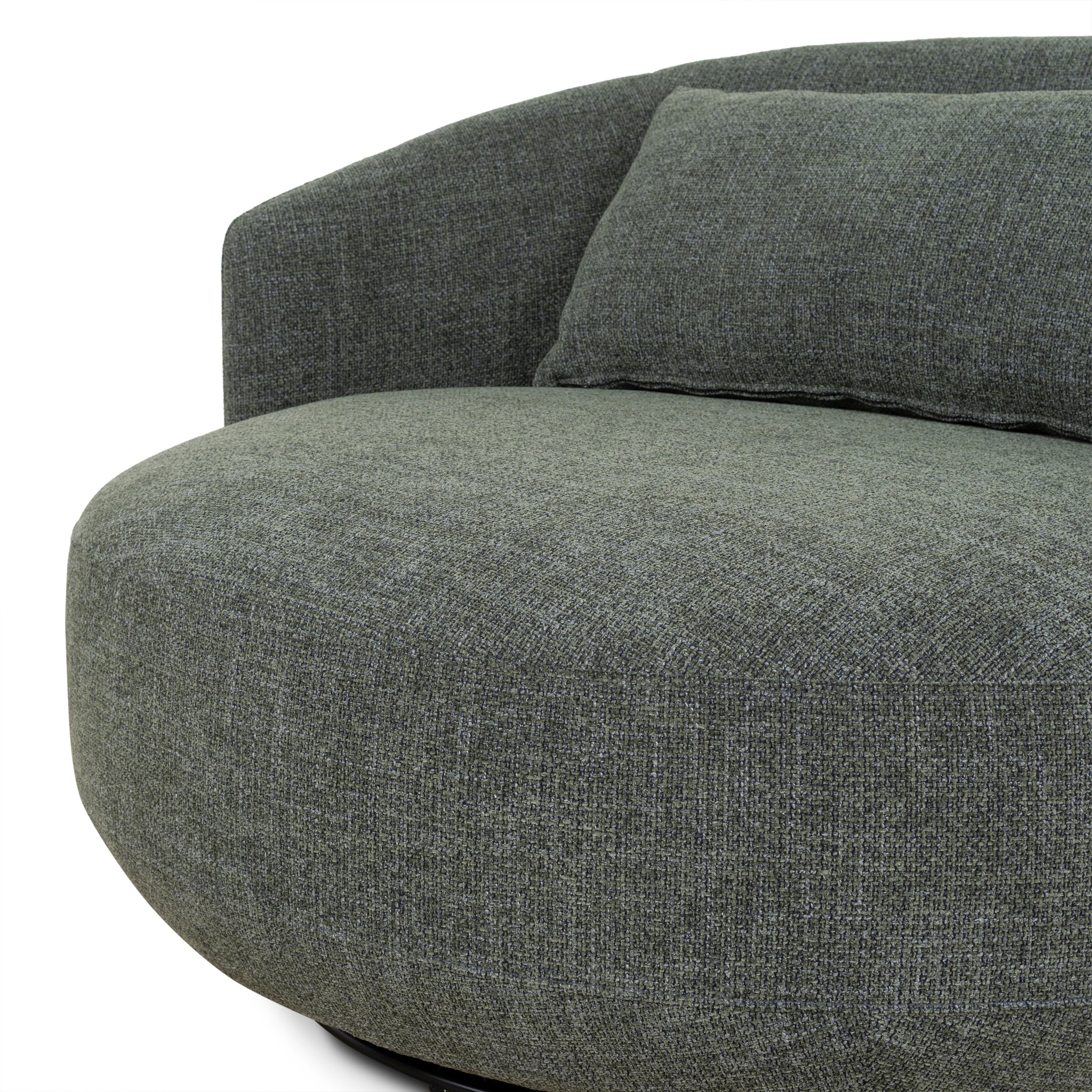Janis Swivel Armchair - Moss Green Armchair K Sofa-Core