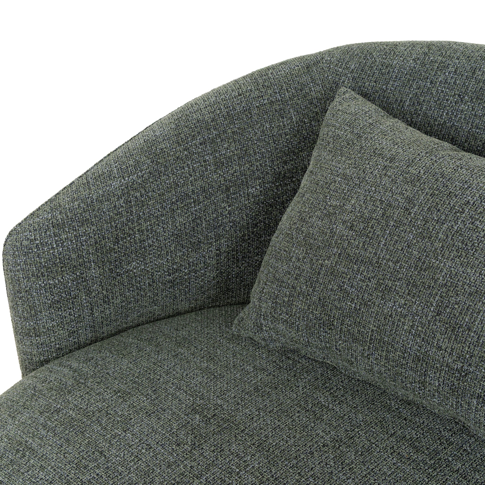 Janis Swivel Armchair - Moss Green Armchair K Sofa-Core