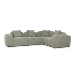 Soma Corner Option for 4 Seater Sofa - Coral Light Green Corner Addition OL Sofa-Core
