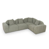 Soma Corner Option for 4 Seater Sofa - Coral Light Green Corner Addition OL Sofa-Core