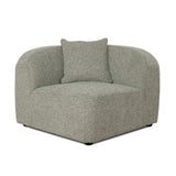 Soma Corner Option for 4 Seater Sofa - Coral Light Green Corner Addition OL Sofa-Core