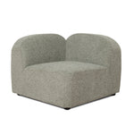 Soma Corner Option for 4 Seater Sofa - Coral Light Green Corner Addition OL Sofa-Core