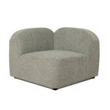 Soma Corner Option for 4 Seater Sofa - Coral Light Green Corner Addition OL Sofa-Core