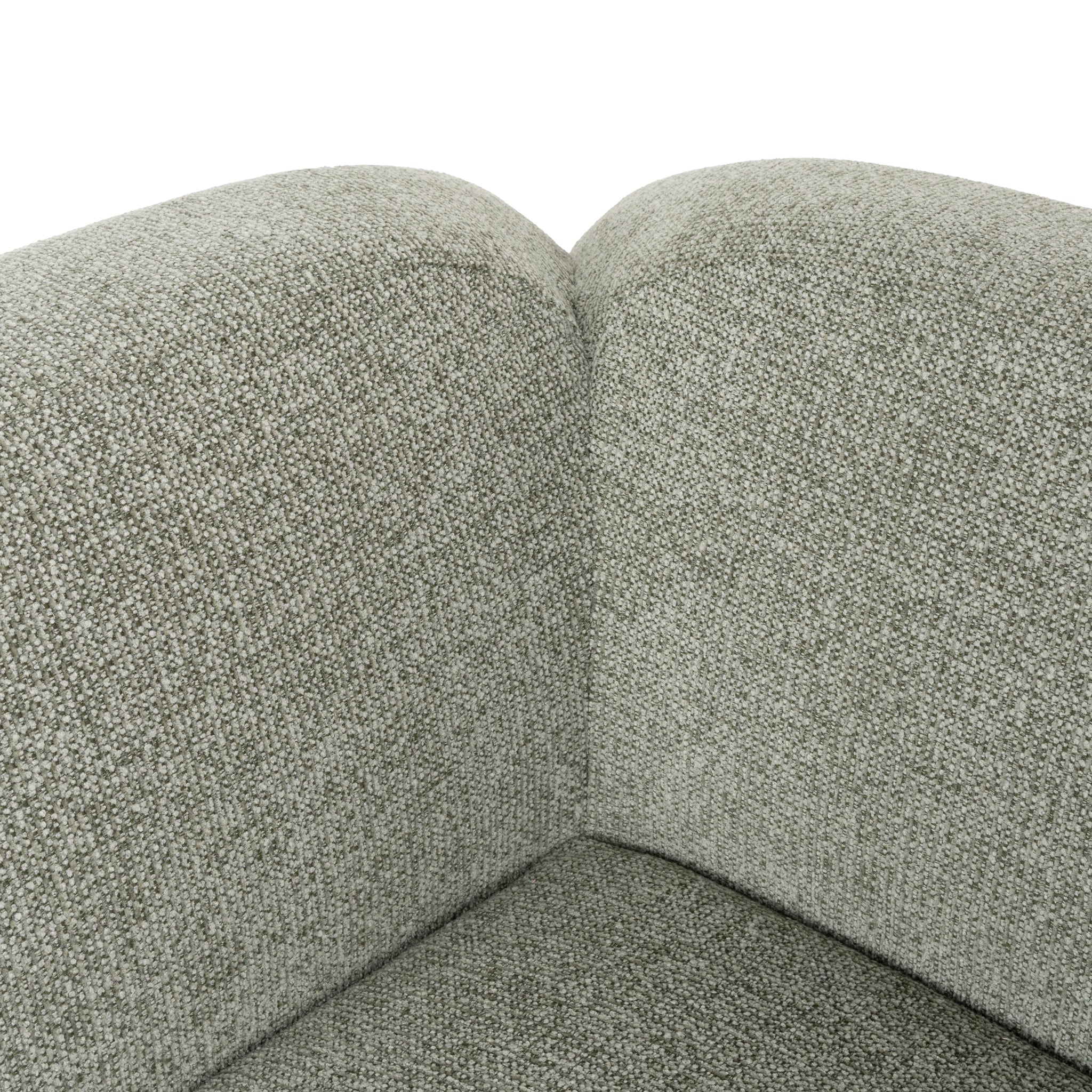 Soma Corner Option for 4 Seater Sofa - Coral Light Green Corner Addition OL Sofa-Core