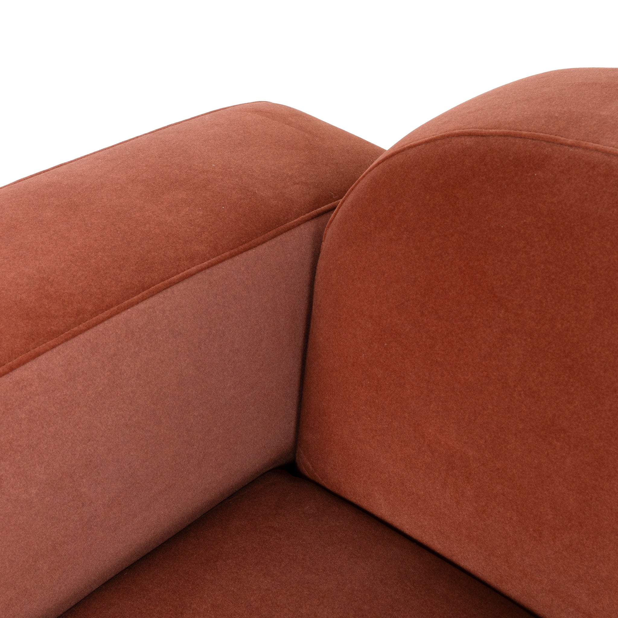 Soma 4 Seater Sofa - Umber Orange Sofa OL Sofa-Core