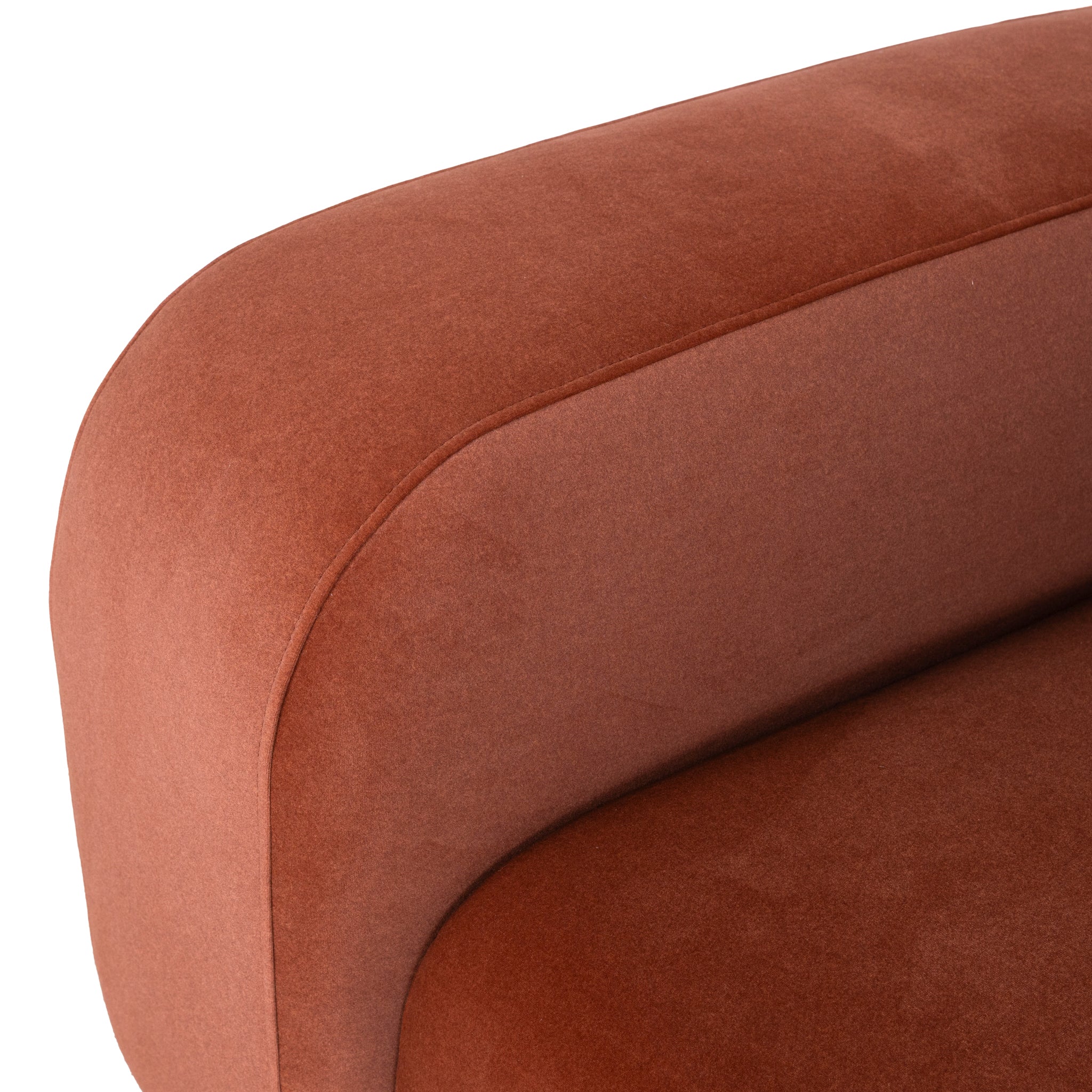 Soma 4 Seater Sofa - Umber Orange Sofa OL Sofa-Core