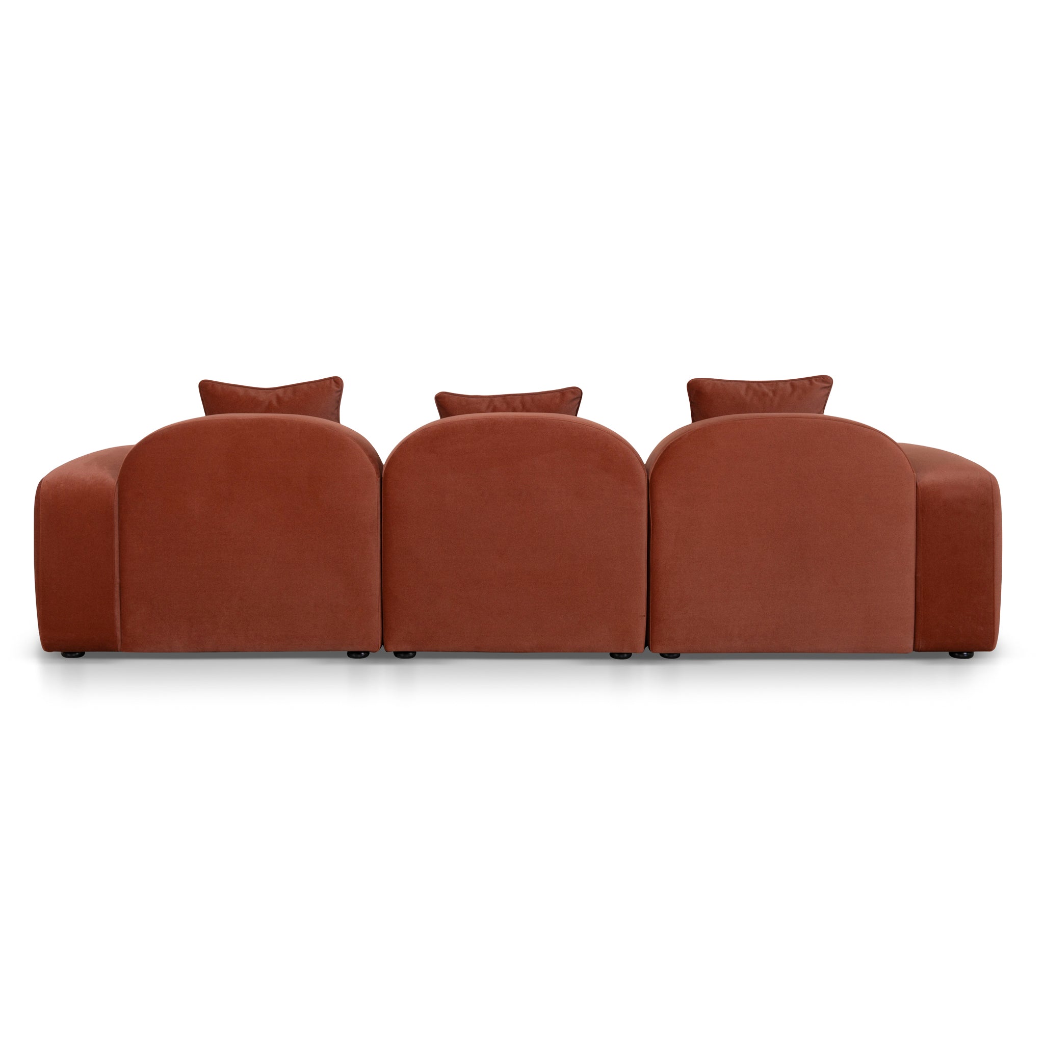 Soma 4 Seater Sofa - Umber Orange Sofa OL Sofa-Core