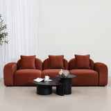 Soma 4 Seater Sofa - Umber Orange Sofa OL Sofa-Core