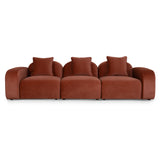 Soma 4 Seater Sofa - Umber Orange Sofa OL Sofa-Core