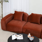 Soma 4 Seater Sofa - Umber Orange Sofa OL Sofa-Core