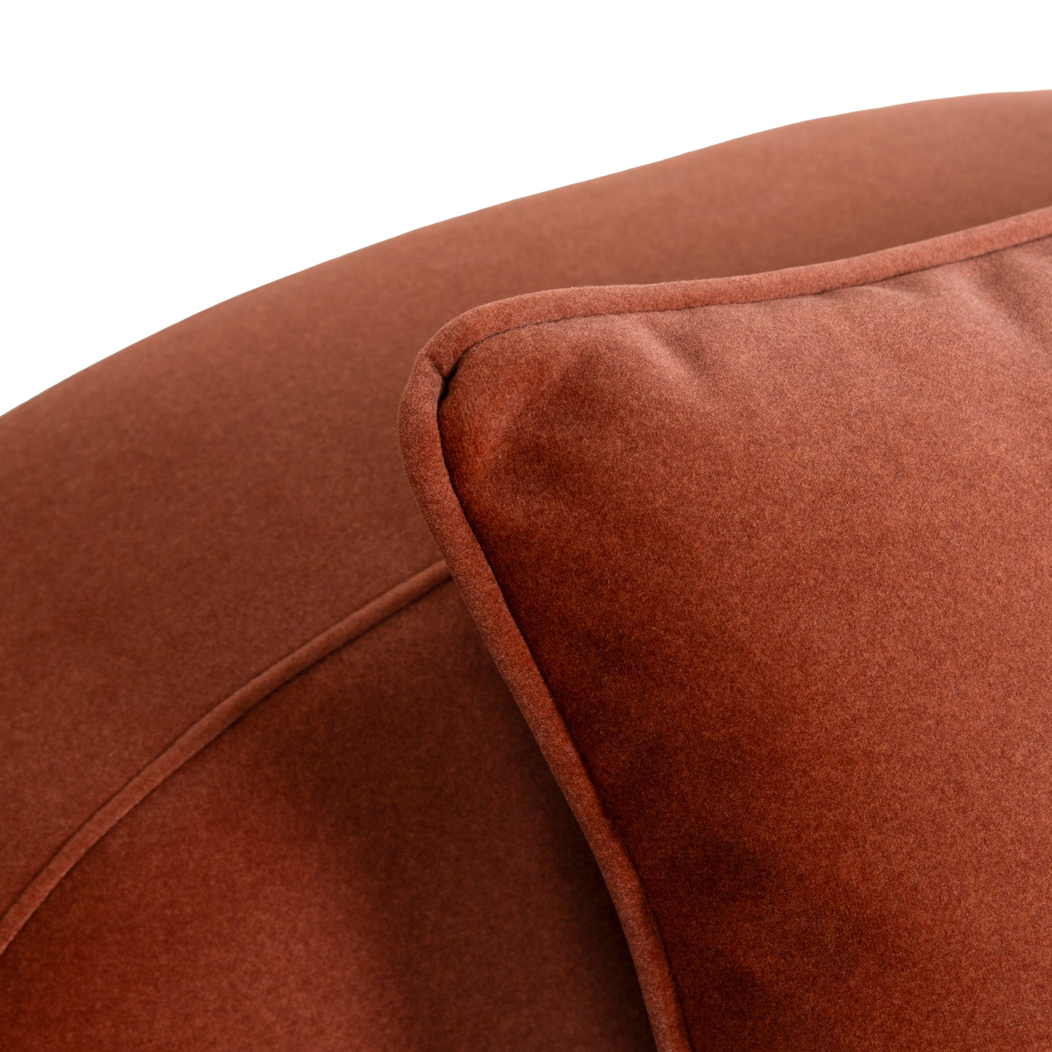 Soma 4 Seater Sofa - Umber Orange Sofa OL Sofa-Core