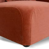 Soma Corner Option for 4 Seater Sofa - Umber Orange Corner Addition OL Sofa-Core