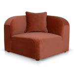 Soma Corner Option for 4 Seater Sofa - Umber Orange Corner Addition OL Sofa-Core