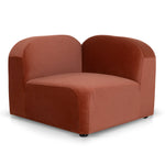 Soma Corner Option for 4 Seater Sofa - Umber Orange Corner Addition OL Sofa-Core