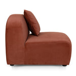Soma Additional Armless for 4 Seater Sofa - Umber Orange Armless Addition OL Sofa-Core