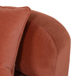 Soma Additional Armless for 4 Seater Sofa - Umber Orange Armless Addition OL Sofa-Core