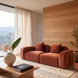 Soma 3 Seater Sofa - Burnt Maroon
