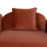 Soma 3 Seater Sofa - Umber Orange Sofa OL Sofa-Core