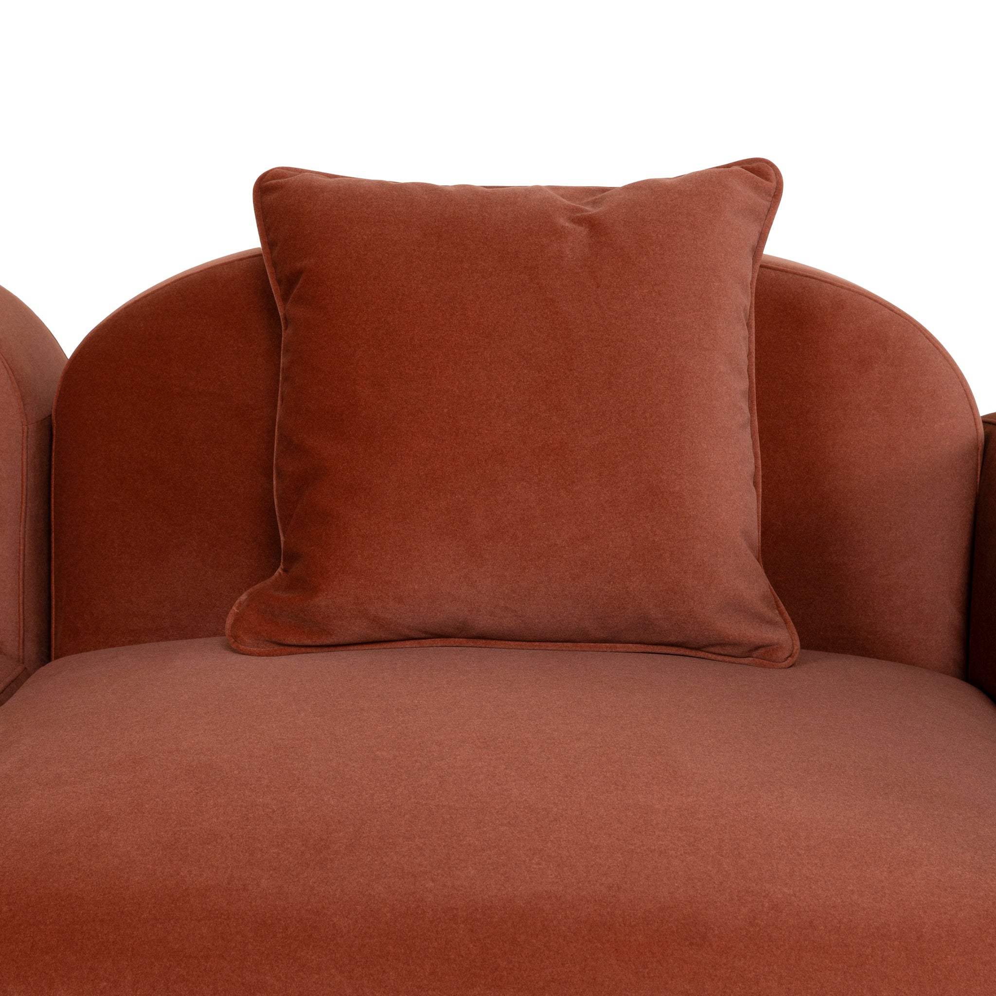 Soma 3 Seater Sofa - Umber Orange Sofa OL Sofa-Core