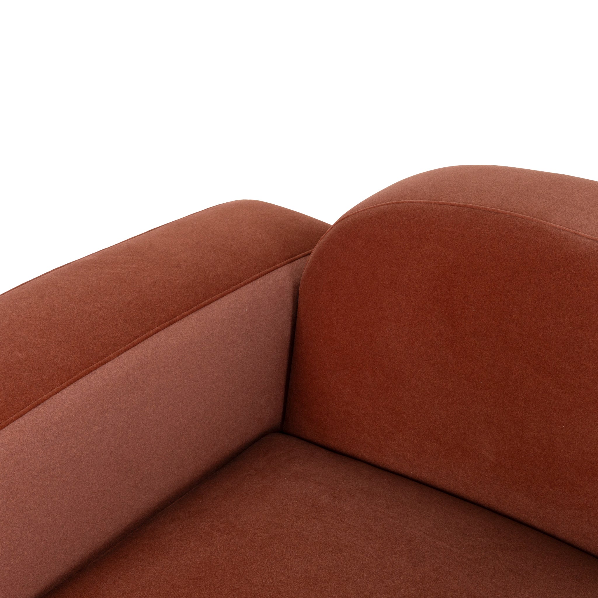 Soma 3 Seater Sofa - Umber Orange Sofa OL Sofa-Core